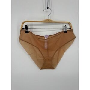 NWT Savage X Fenty Soft Cheeky Panties Women's X-Large Sweet Latte Nude Stretch